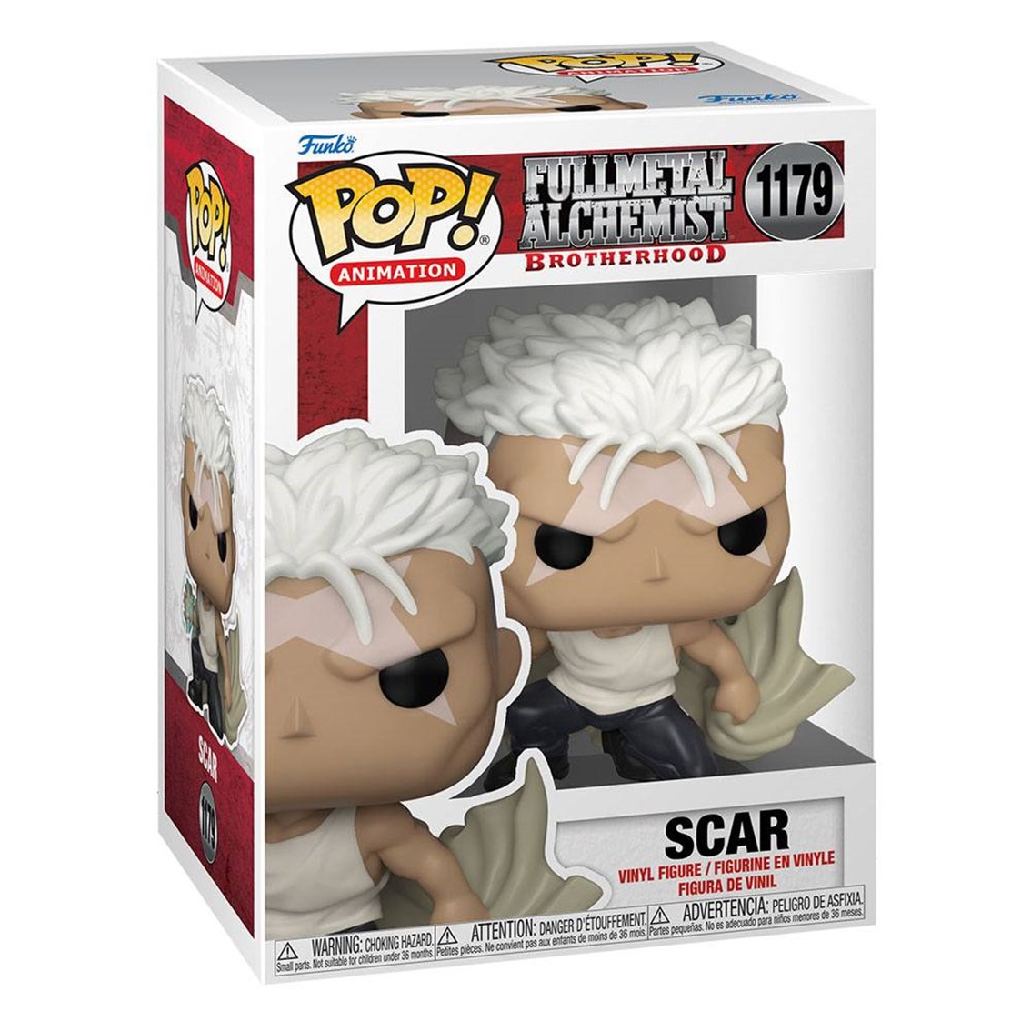 FUNKO POP FULLMETAL ALCHEMIST BROTHERHOOD SCAR 57740