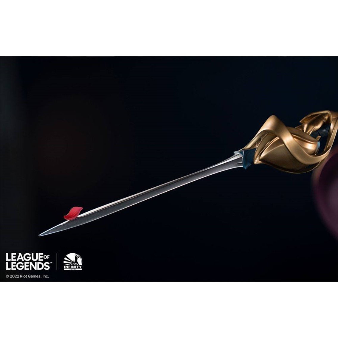 FIGURA LEAGUE OF LEGENDS ESTATUA THE GRAND DUELIST FIORA LAURENT ESCALA 1/6 EDICION LIMITADA 799 UNIDADES