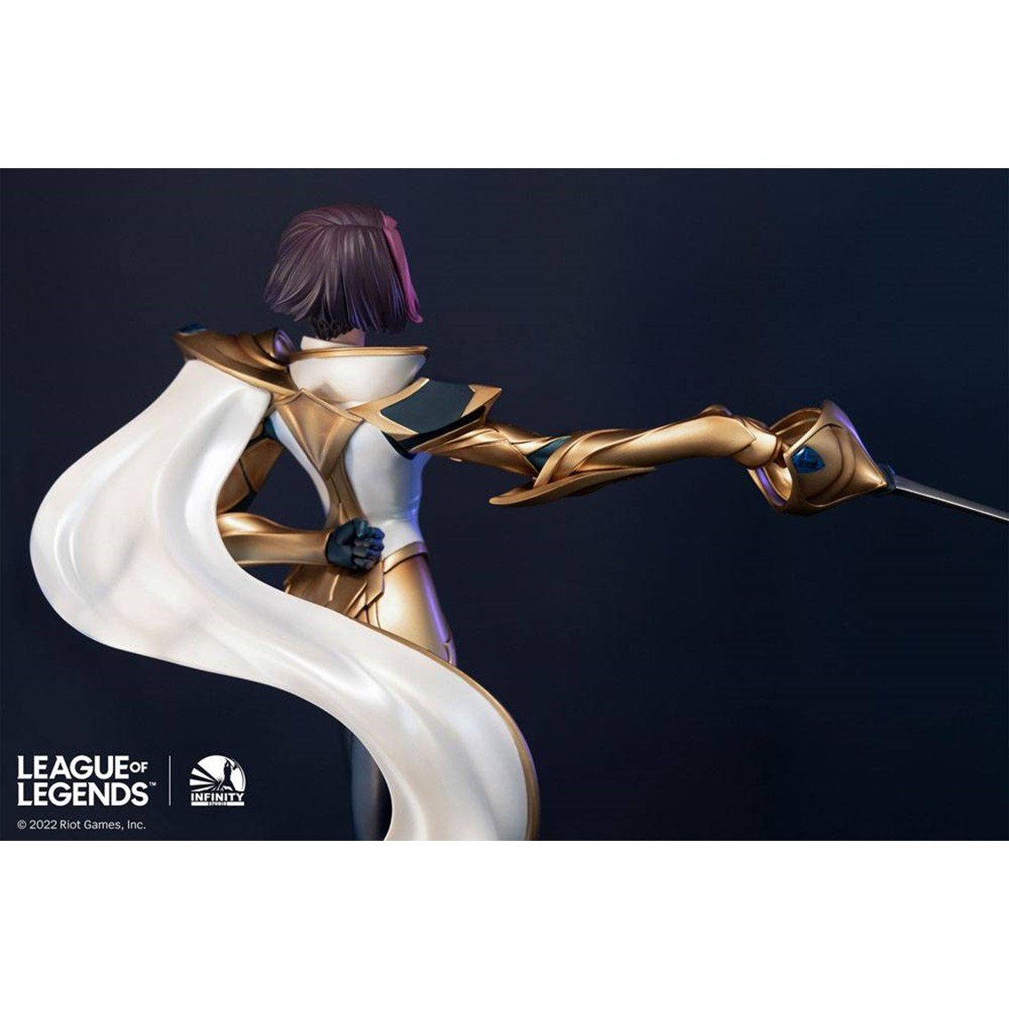 FIGURA LEAGUE OF LEGENDS ESTATUA THE GRAND DUELIST FIORA LAURENT ESCALA 1/6 EDICION LIMITADA 799 UNIDADES