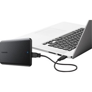DISCO DURO EXTERNO HDD TOSHIBA 2TB CANVIO BASICS 2.5" USB 3.2 NEGRO