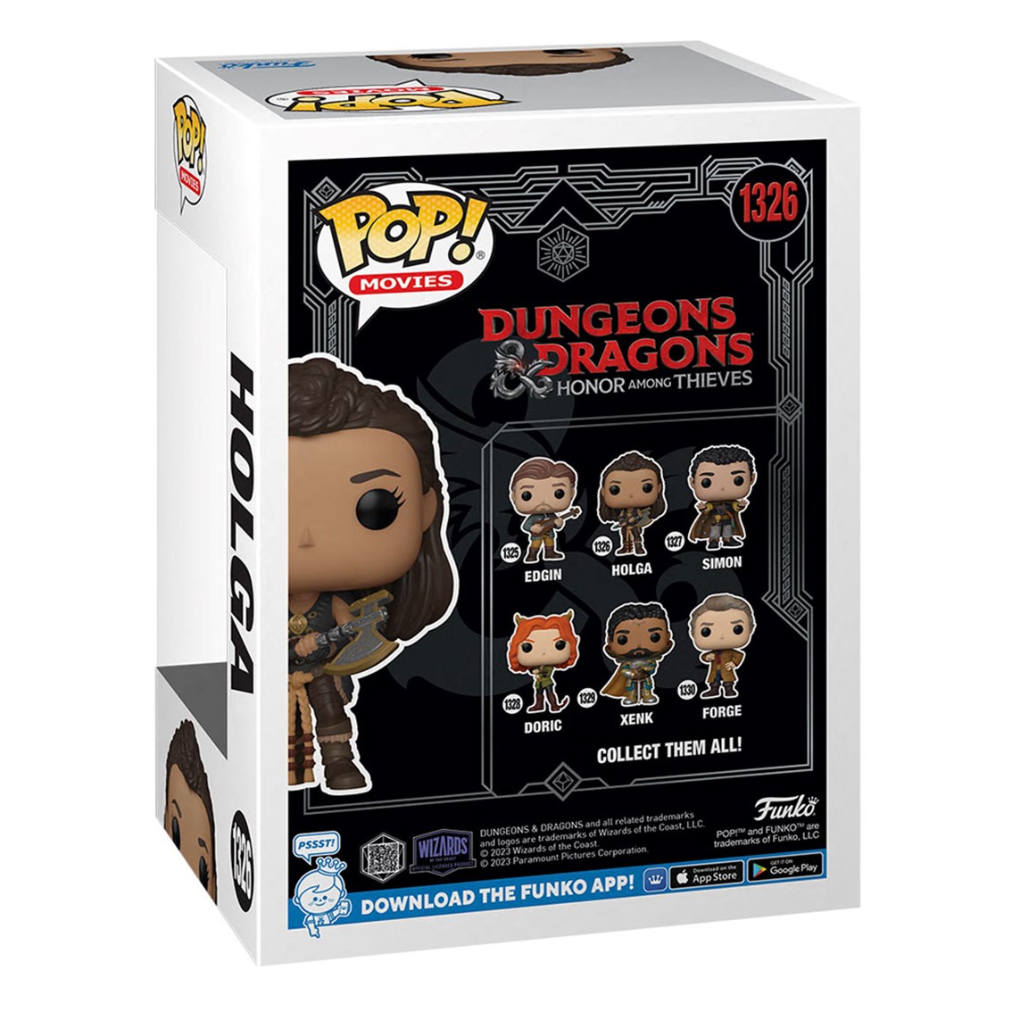 FUNKO POP CINE DUNGEONS & DRAGONS HONOR AMONG THIEVES HOLGA 68080