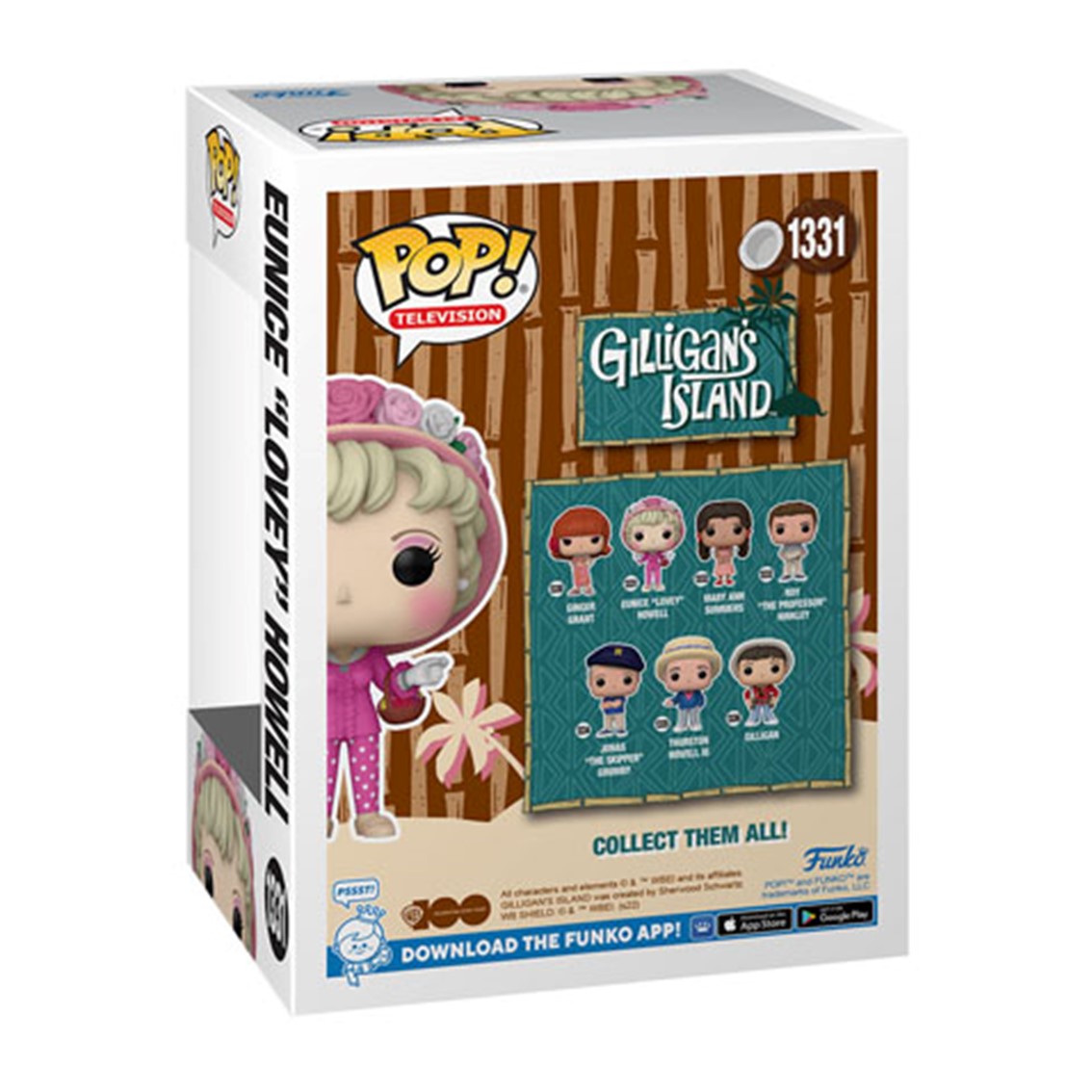 FUNKO POP CINE LA ISLA DE GILLIGAN LOVEY 70761