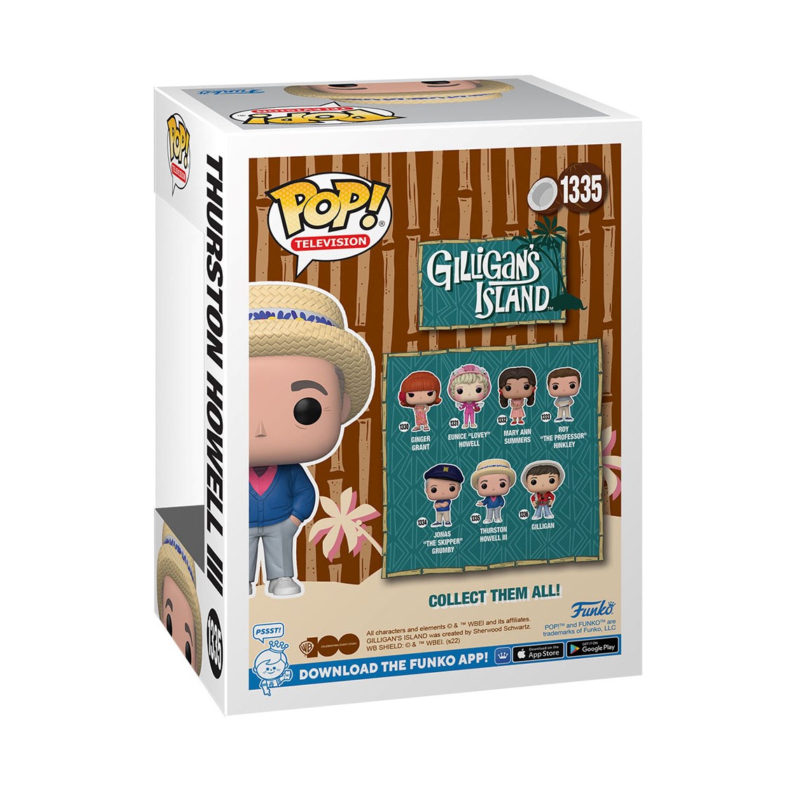 FUNKO POP CINE LA ISLA DE GILLIGAN THURSTON 70765