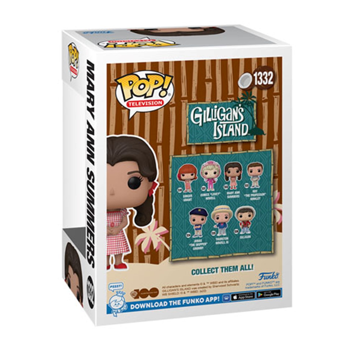 FUNKO POP CINE LA ISLA DE GILLIGAN MARY ANN 70762