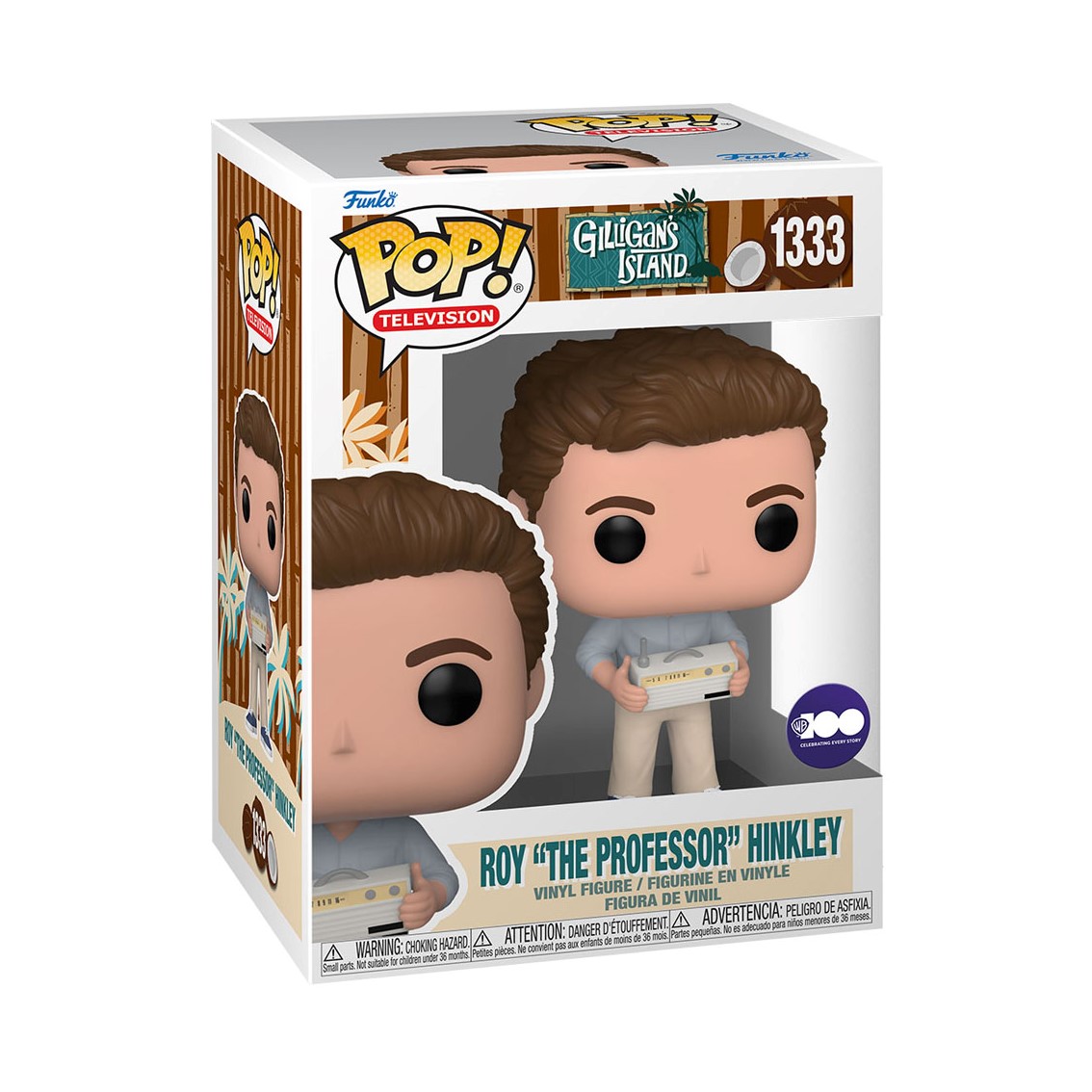 FUNKO POP CINE LA ISLA DE GILLIGAN ROY THE PROFESSOR HINKLEY 70763