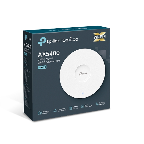 PUNTO DE ACCESO INALAMBRICO TP-LINK EAP670 AX5400
