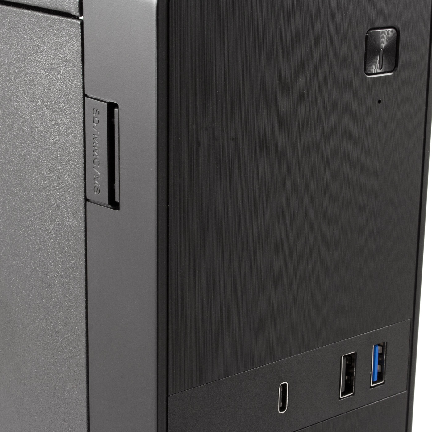 CAJA ORDENADOR SOBREMESA COOLBOX MICROATX SLIM T310 USB-C LECTOR DE TARJETAS FUENTE SFX INCLUIDA