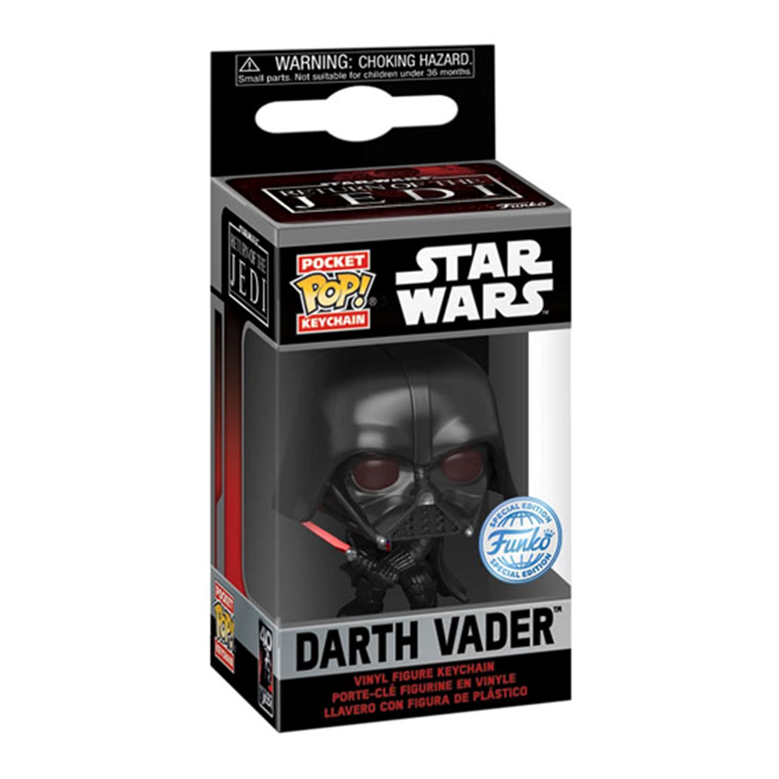 LLAVERO FUNKO KEYCHAIN STAR WARS RETORNO DEL JEDI 40 ANIVERSARIO DARTH VADER 71237