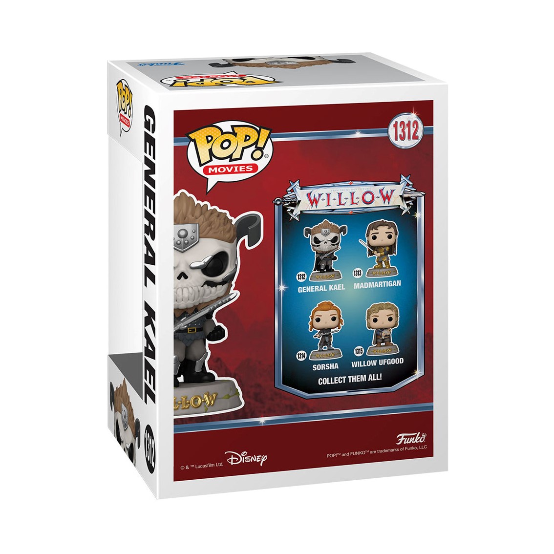 FUNKO POP CINE WILLOW GENERAL KAEL 65765