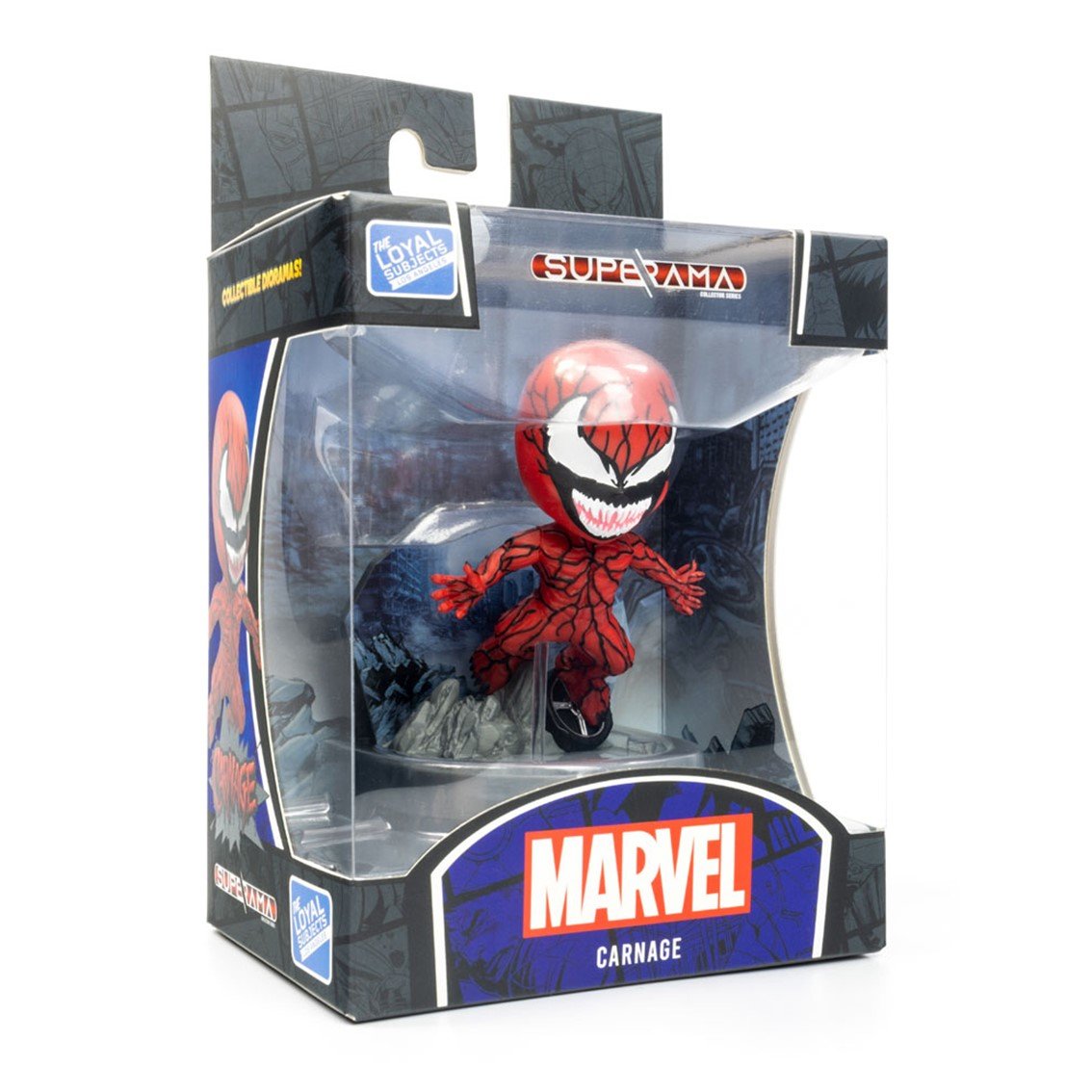 FIGURA MINI DIORAMA SUPERAMA THE LOYAL SUBJECTS CARNAGE