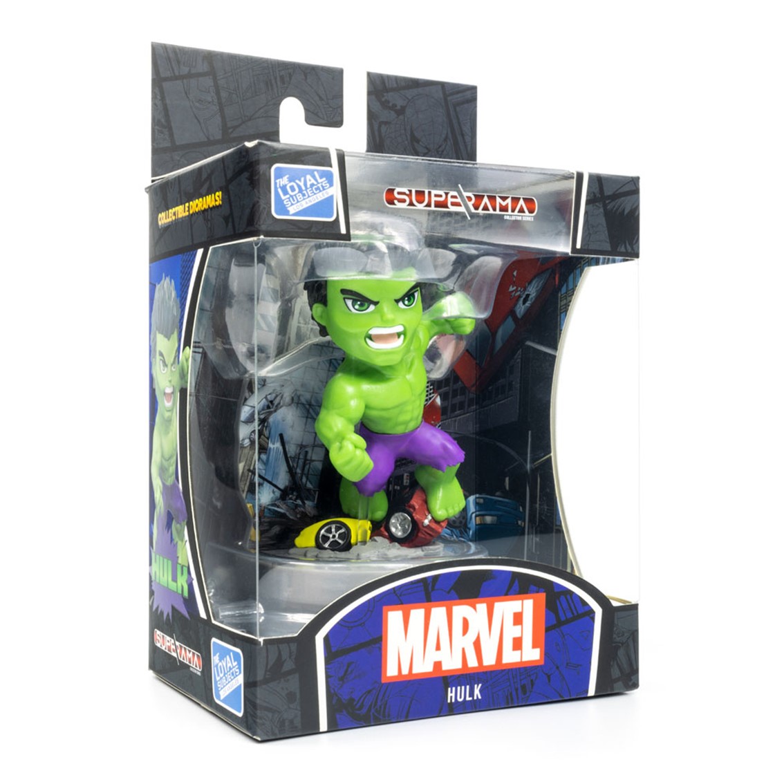 FIGURA MINI DIORAMA SUPERAMA THE LOYAL SUBJECTS HULK