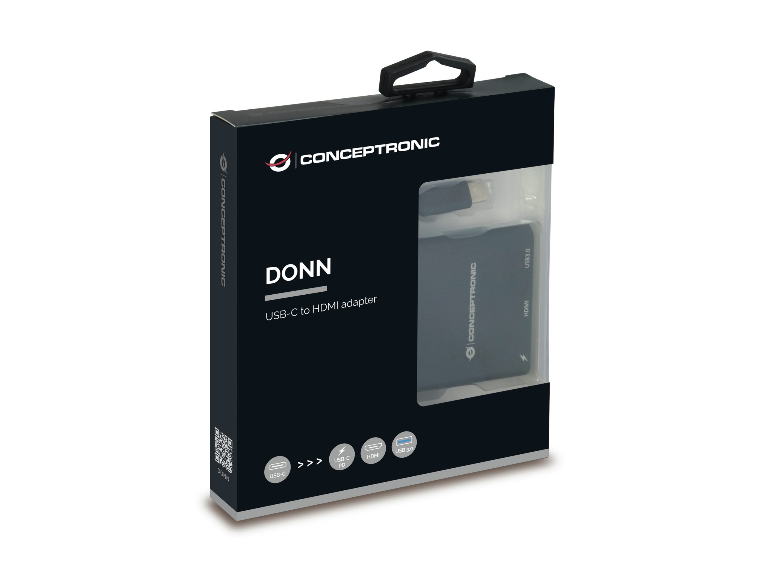 ADAPTADOR CONCEPTRONIC USB TIPO C A HDMI / USB 3.0 / USB TIPO C