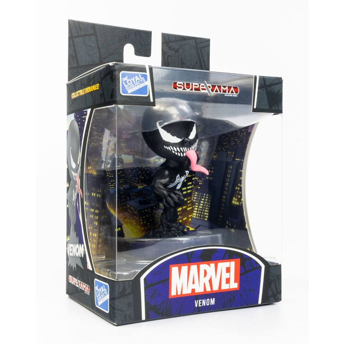 FIGURA MINI DIORAMA SUPERAMA THE LOYAL SUBJECTS VENOM