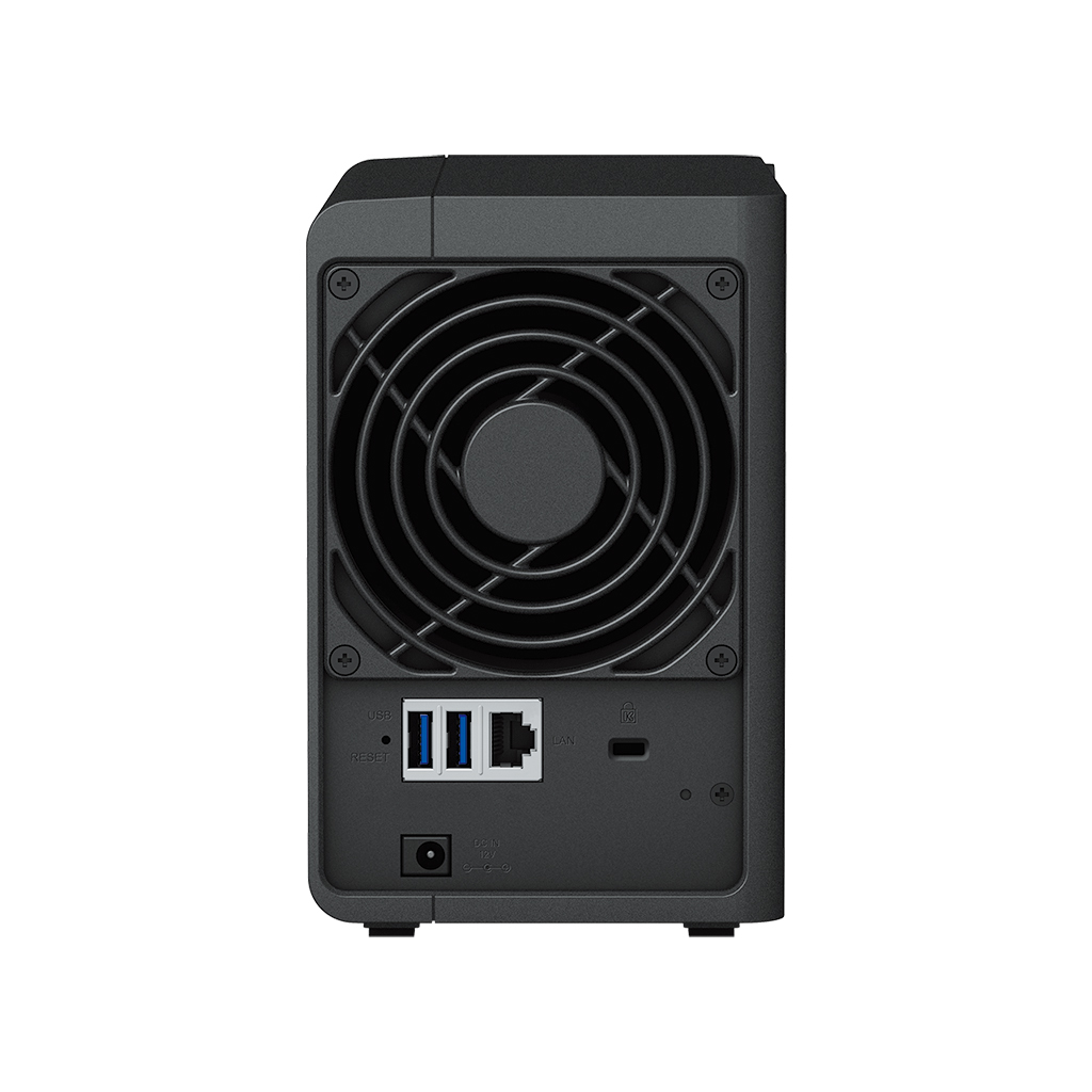 SERVIDOR NAS SYNOLOGY DISK STATION DS223 2BAY 1.7 GHZ QC 2GB DDR 4 1 X GBE 3X USB 3.2