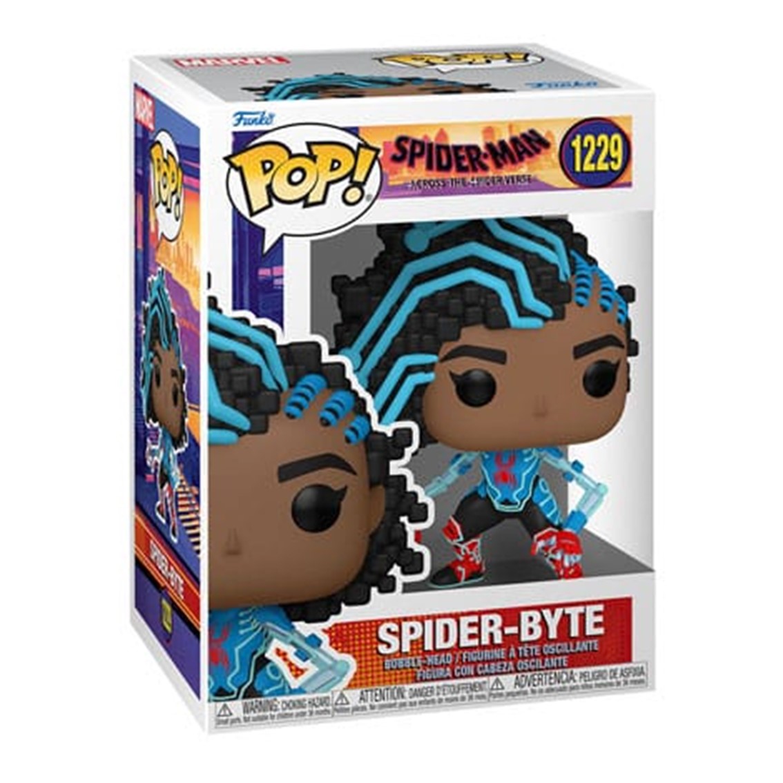 FUNKO POP SPIDER-MAN ACROSS THE SPIDER-VERSE SPIDER-BYTE 65728