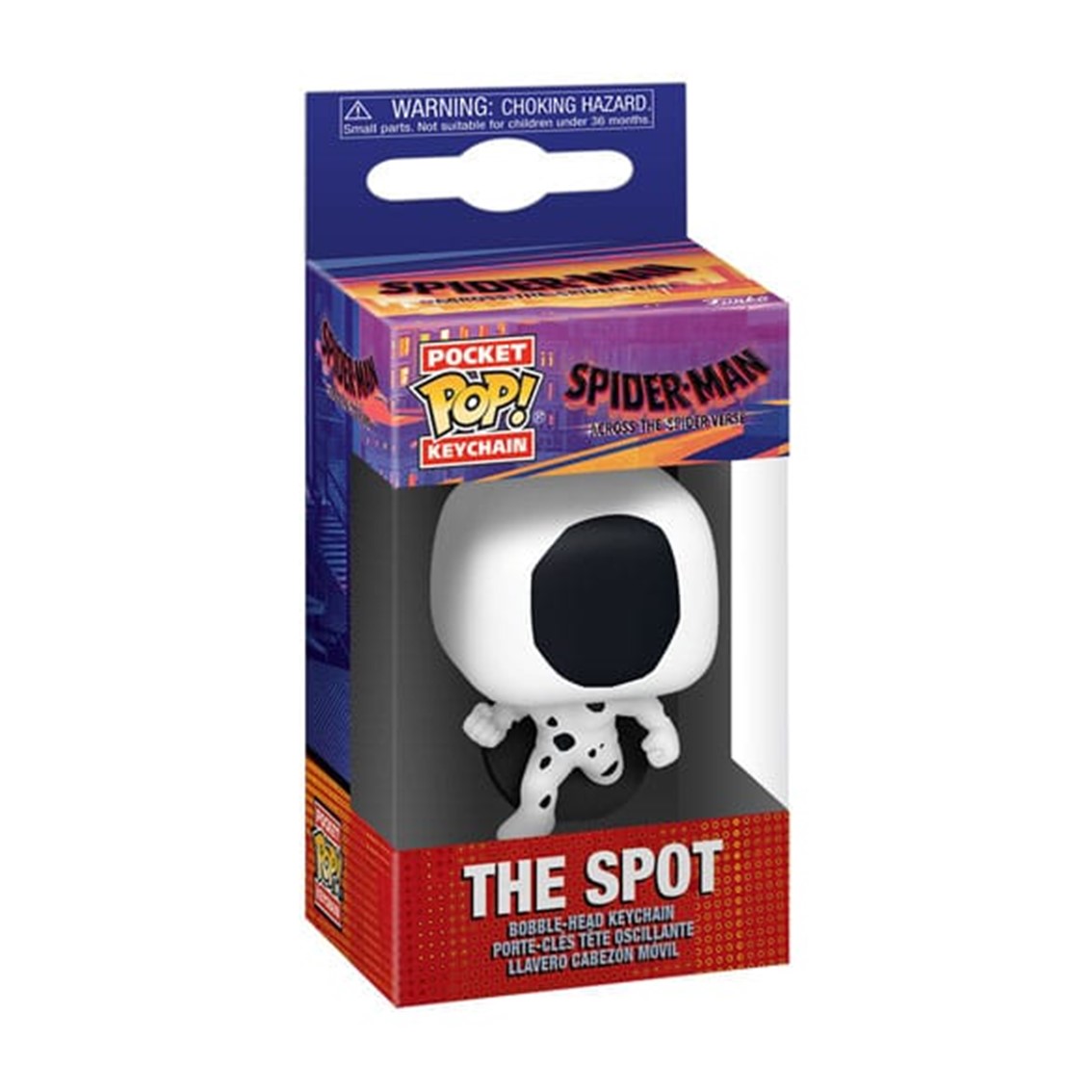 LLAVERO FUNKO KEYCHAIN SPIDER-MAN ACROSS THE SPIDER-VERSE THE SPOT 70944
