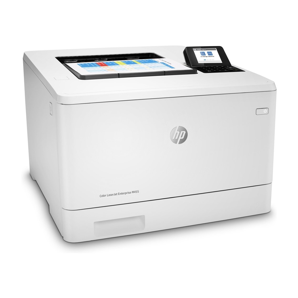IMPRESORA HP LASER COLOR LASERJET ENTERPRISE M455DN A4/ 27PPM/ 1.25GB/ USB/ RED/ WIFI/ DUPLEX