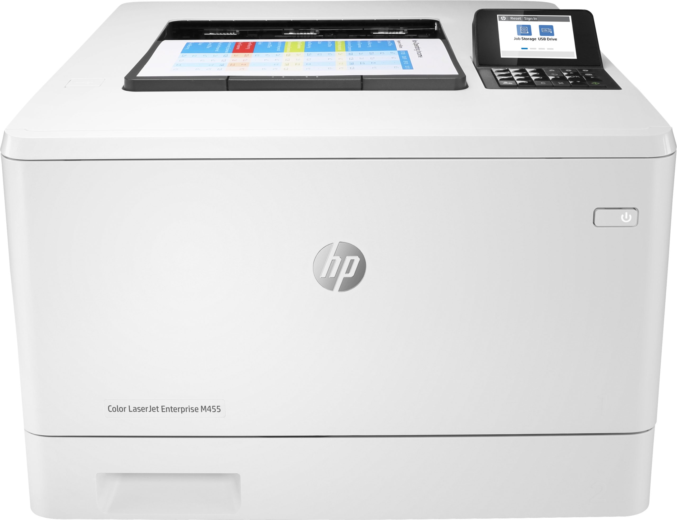 IMPRESORA HP LASER COLOR LASERJET ENTERPRISE M455DN A4/ 27PPM/ 1.25GB/ USB/ RED/ WIFI/ DUPLEX