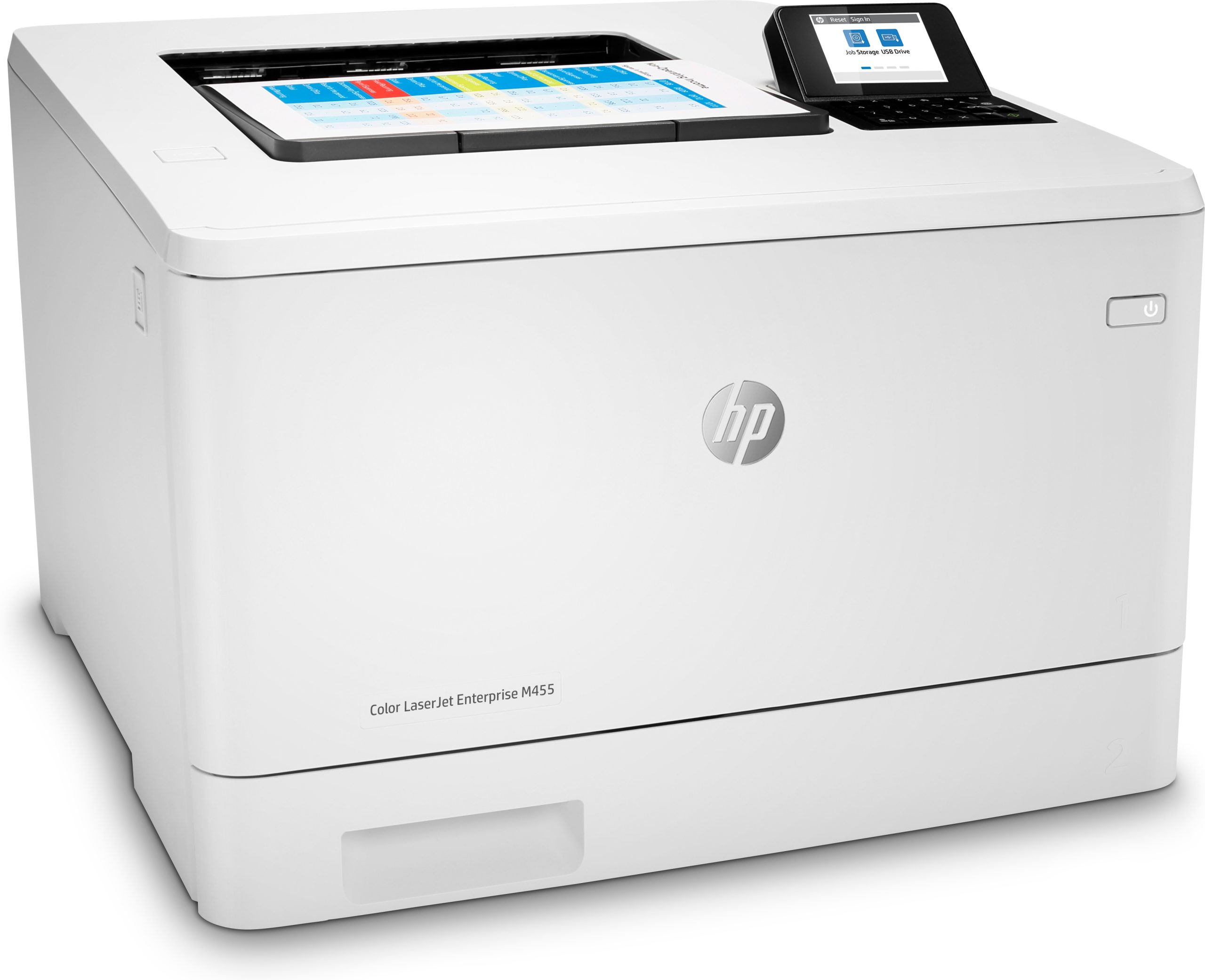 IMPRESORA HP LASER COLOR LASERJET ENTERPRISE M455DN A4/ 27PPM/ 1.25GB/ USB/ RED/ WIFI/ DUPLEX