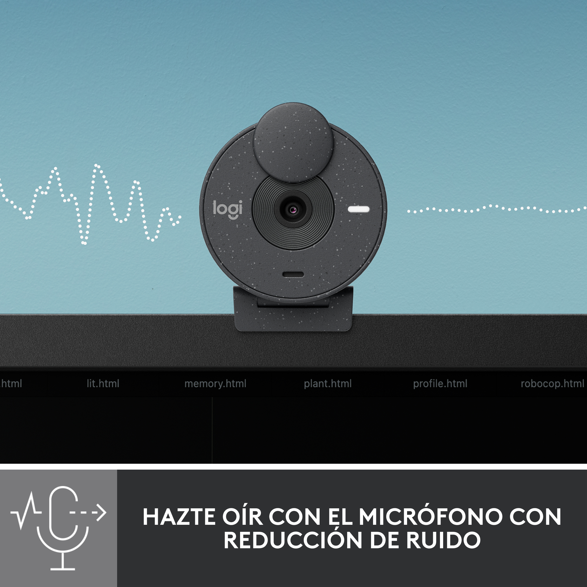 WEBCAM LOGITECH BRIO 300 GRAFITO FULL HD/ USB TIPO C