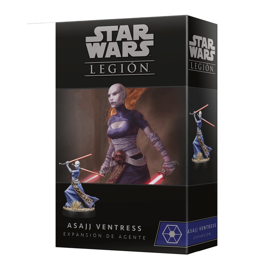 JUEGO DE MESA STAR WARS LEGION ASAJJ VENTRESS EDAD RECOMENDADA 14 AÑOS