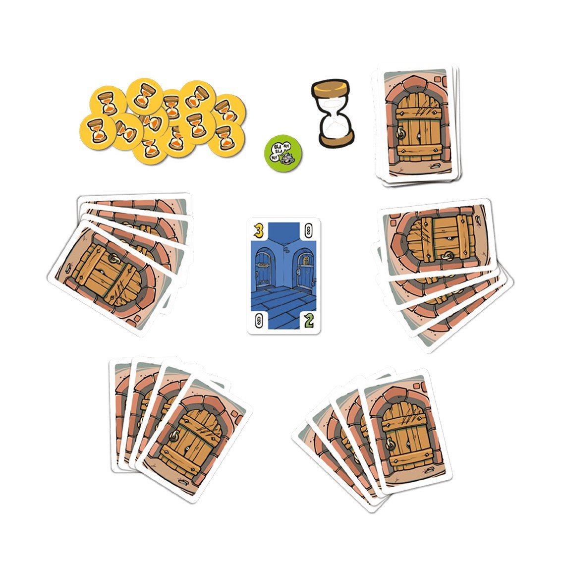 JUEGO DE MESA KNOCK! KNOCK! DUNGEON EDAD RECOMENDADA 7 AÑOS