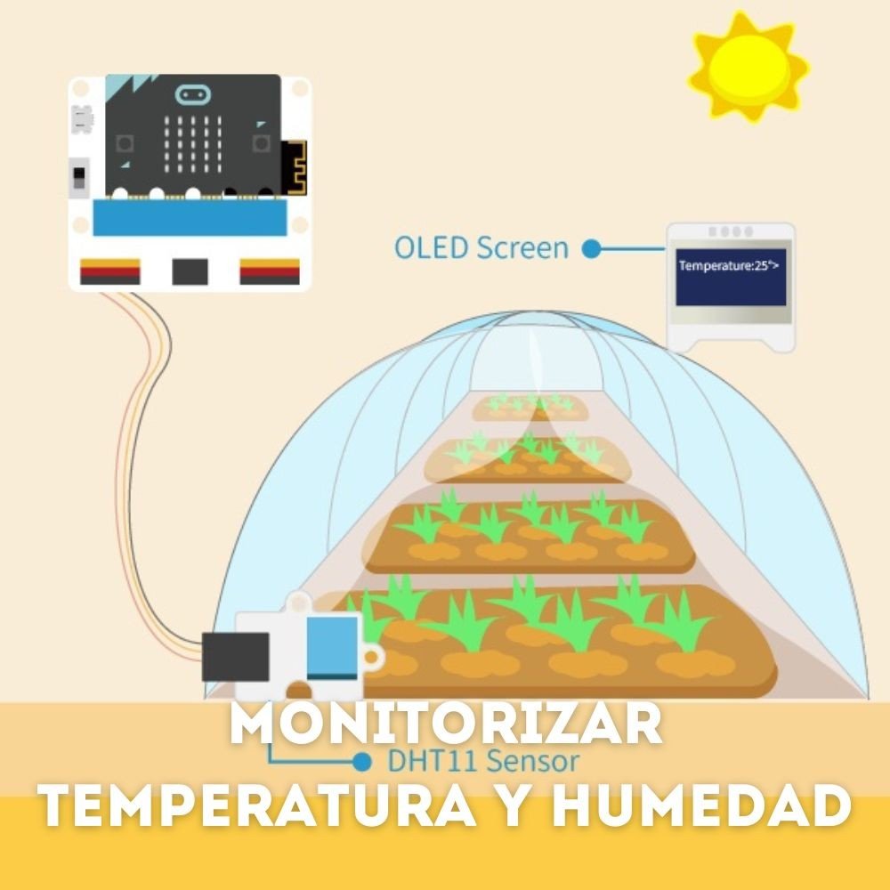 KIT DE SENSORES INTELIGENTES MICRO:BIT AGRICULTURA INTELIGENTE / SMART AGRICULTURE KIT / SIN PLACA