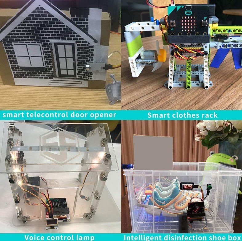 KIT DE SENSORES INTELIGENTES MICRO:BIT CASA INTELIGENTE / SMART HOME KIT / SIN PLACA