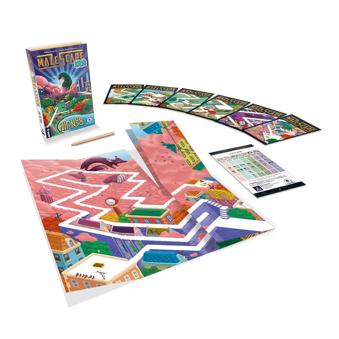 JUEGO DE MESA MAZESCAPE KIDS - HIPNOS