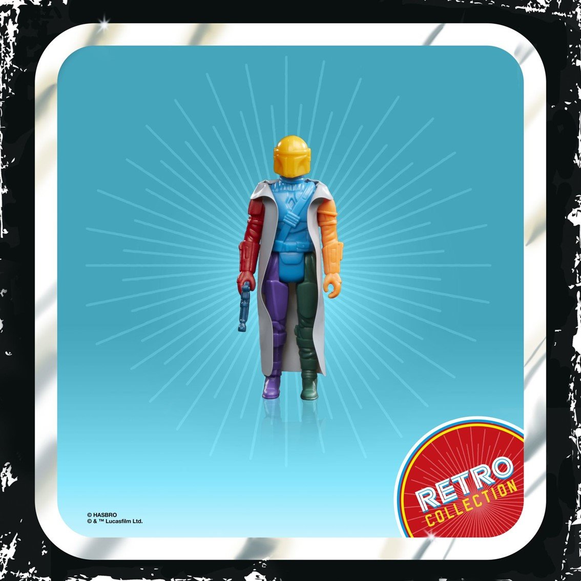 FIGURA HASBRO STAR WARS RETRO PROTOTYPE SERIES - THE MANDALORIAN (modelo aleatorio)