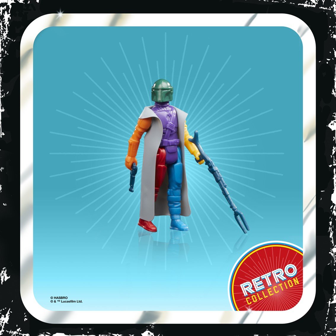 FIGURA HASBRO STAR WARS RETRO PROTOTYPE SERIES - THE MANDALORIAN (modelo aleatorio)