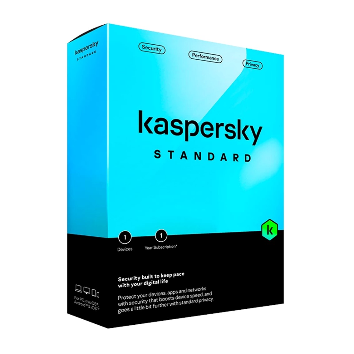 ANTIVIRUS KASPERSKY STANDARD 1 DISPOSITIVO 1 AÑO EN CAJA