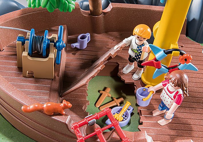 PLAYMOBIL CITY LIFE PARQUE DE AVENTURAS CON BARCO NAUFRAGADO