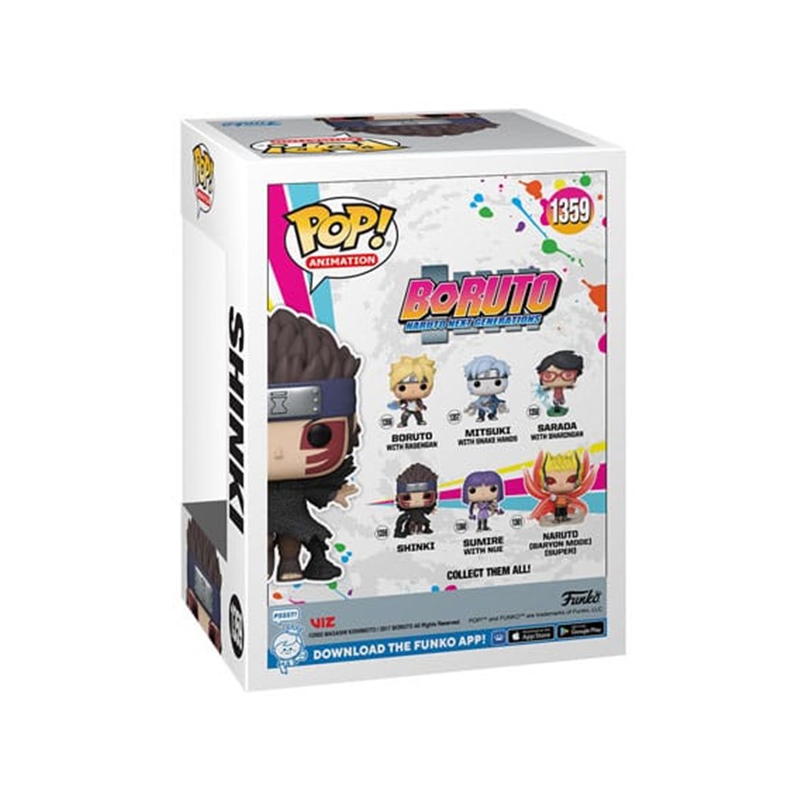 FUNKO POP BORUTO NARUTO NEXT GENERATIONS SHINKI 61388