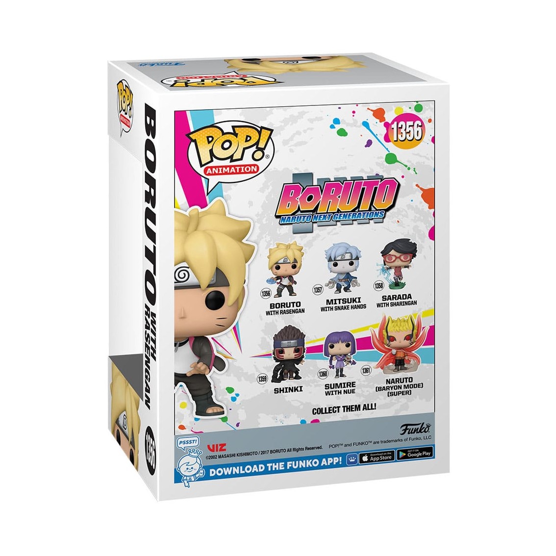 FUNKO POP BORUTO NARUTO NEXT GENERATIONS BORUTO CON RASENGAN 61385