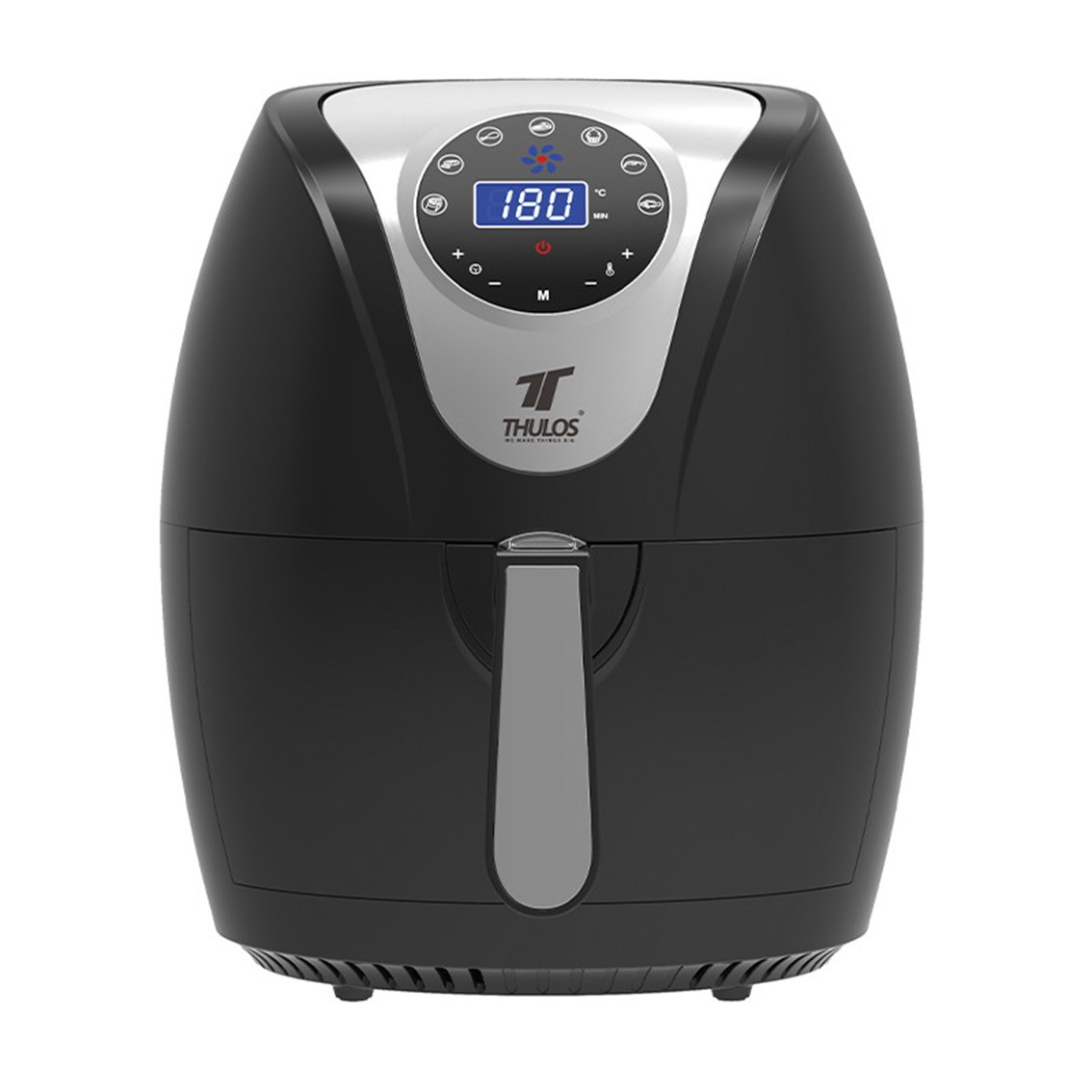 FREIDORA DE AIRE AIRFRYER SIN ACEITE THULOS TH-FR3245 1400W 4.5L CON CESTA 3.2L