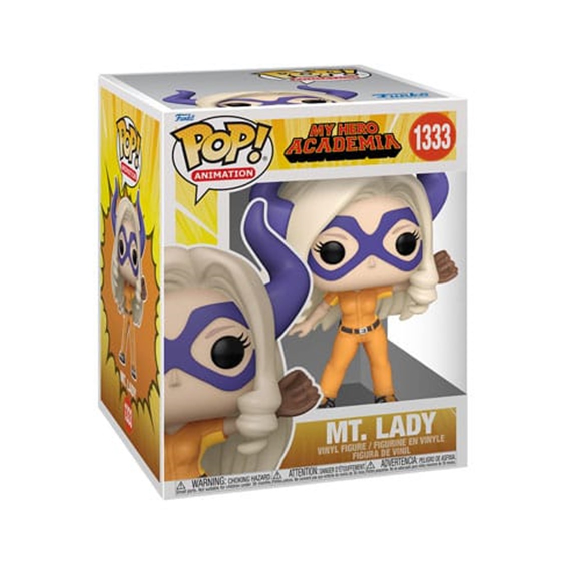 FUNKO POP MY HERO ACADEMIA HLB SUPER SIZED JUMBO MOUNT LADY BASEBALL 70618