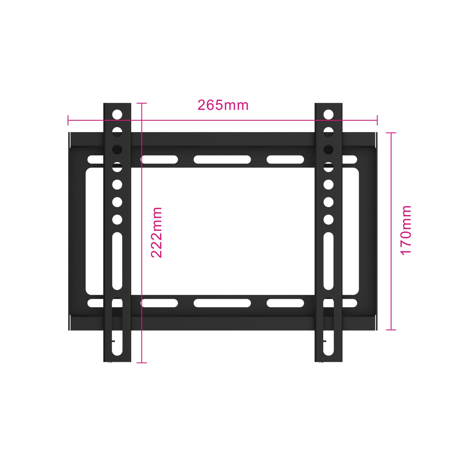 SOPORTE DE PARED EWENT EW1501 PARA TV DE 23"-42" CARGA MAXIMA 35KG