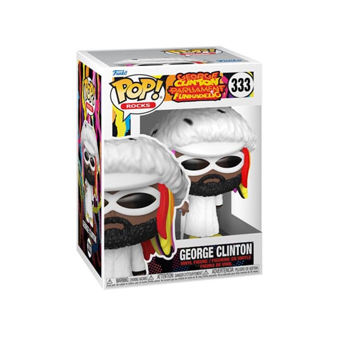 FUNKO POP ESTRELLAS DEL ROCK GEORGE CLINTON 67522