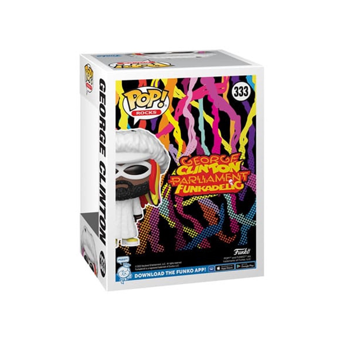 FUNKO POP ESTRELLAS DEL ROCK GEORGE CLINTON 67522