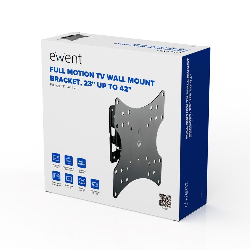 SOPORTE DE PARED EWENT EW1520 PARA TV DE 23" -42" CARGA MAXIMA 20KG