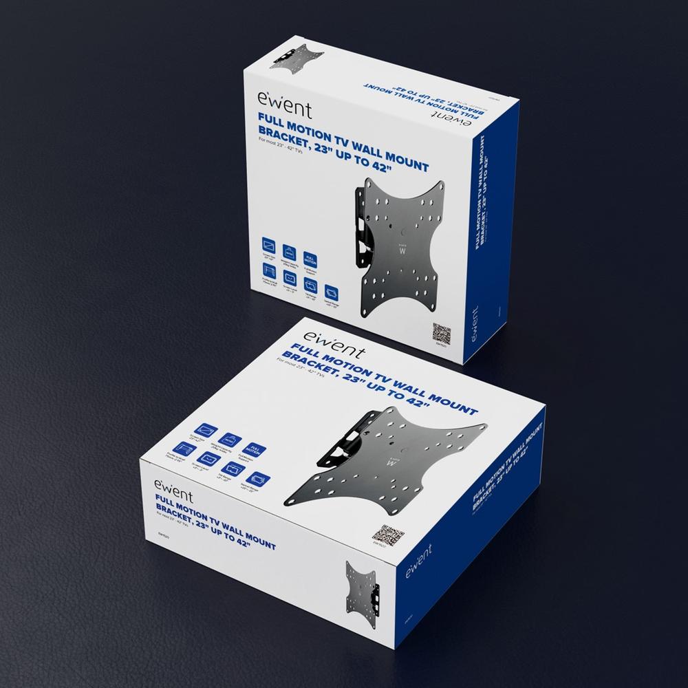 SOPORTE DE PARED EWENT EW1520 PARA TV DE 23" -42" CARGA MAXIMA 20KG