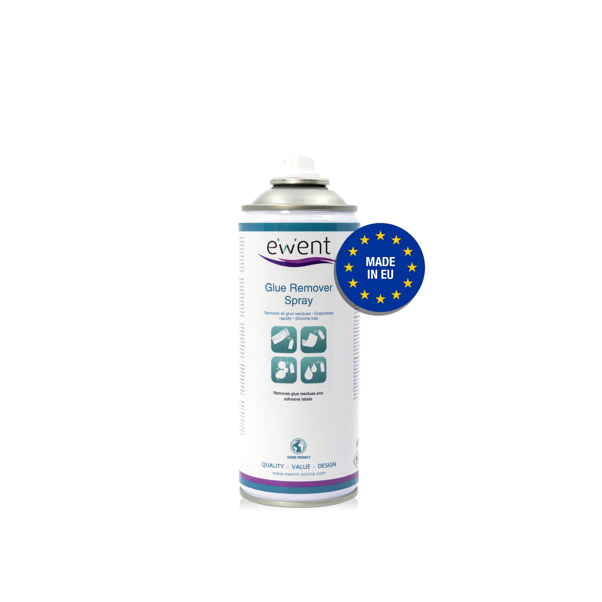 BOTE SPRAY REMOVEDOR DE PEGAMENTO EWENT EW5627