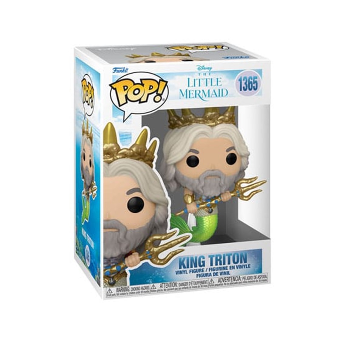 FUNKO POP DISNEY LA SIRENITA REY POSEIDON KING TRITON 70735