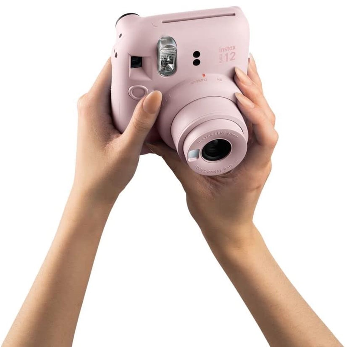 CAMARA FUJIFILM MINI INSTAX 12 FLASH/ AUTOEXPOSICION/ ROSA PASTEL