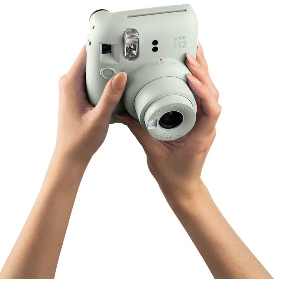 CAMARA FUJIFILM MINI INSTAX 12 FLASH/ AUTOEXPOSICION/ VERDE MENTA