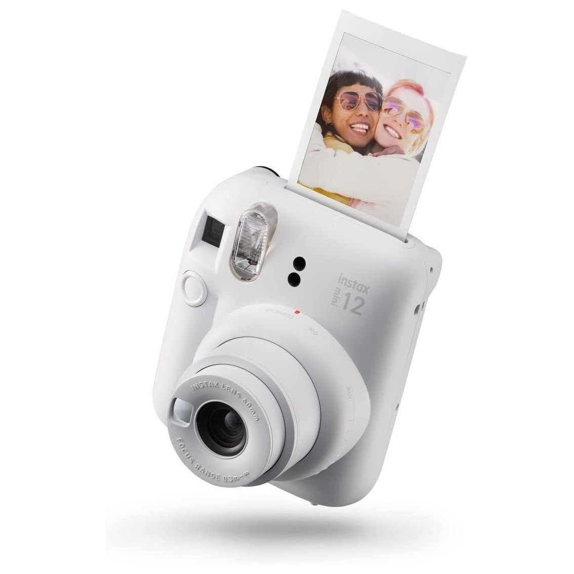 CAMARA FUJIFILM MINI INSTAX 12 FLASH/ AUTOEXPOSICION/ BLANCO ARCILLA