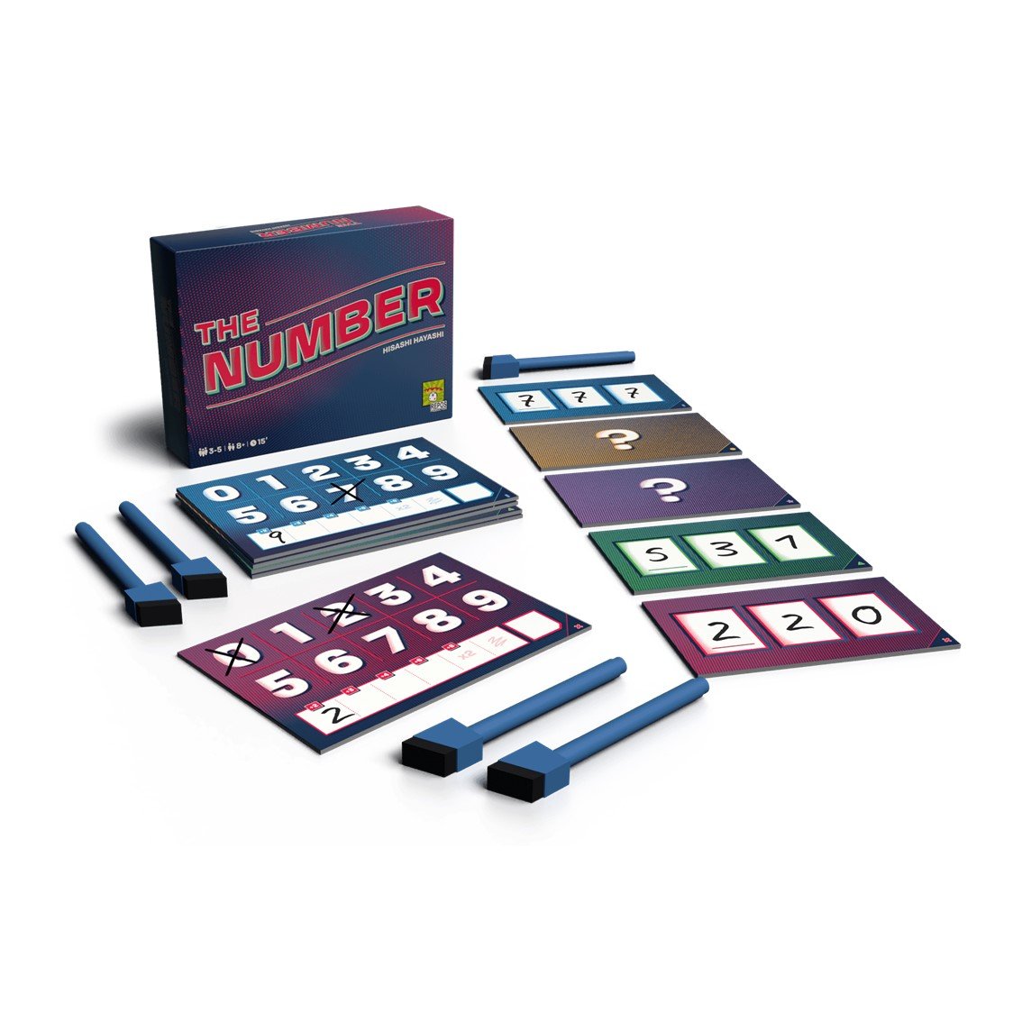 JUEGO DE MESA THE NUMBER EDAD RECOMENDADA 8 AÑOS