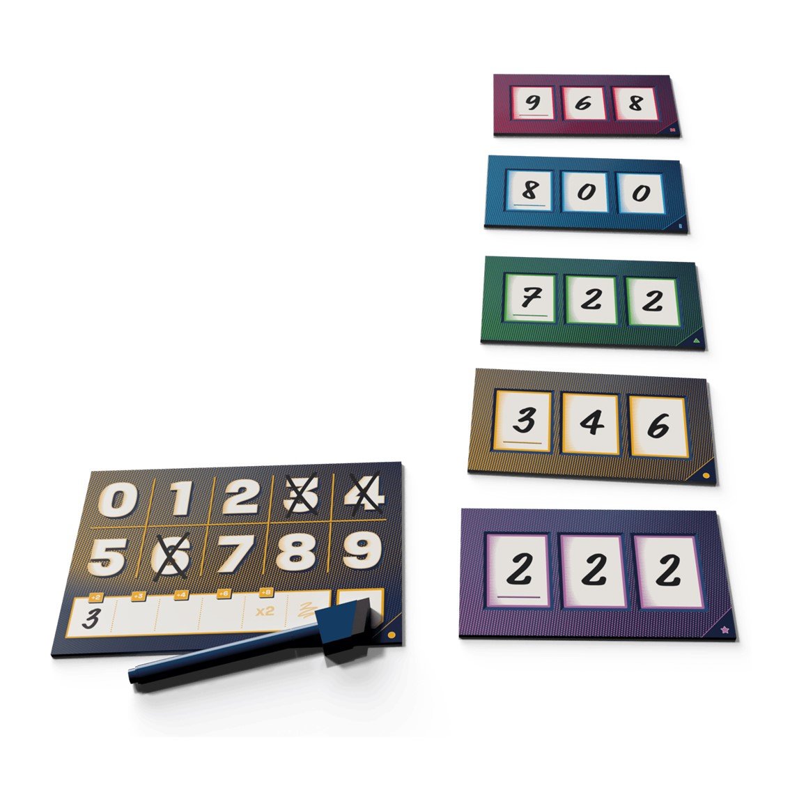 JUEGO DE MESA THE NUMBER EDAD RECOMENDADA 8 AÑOS