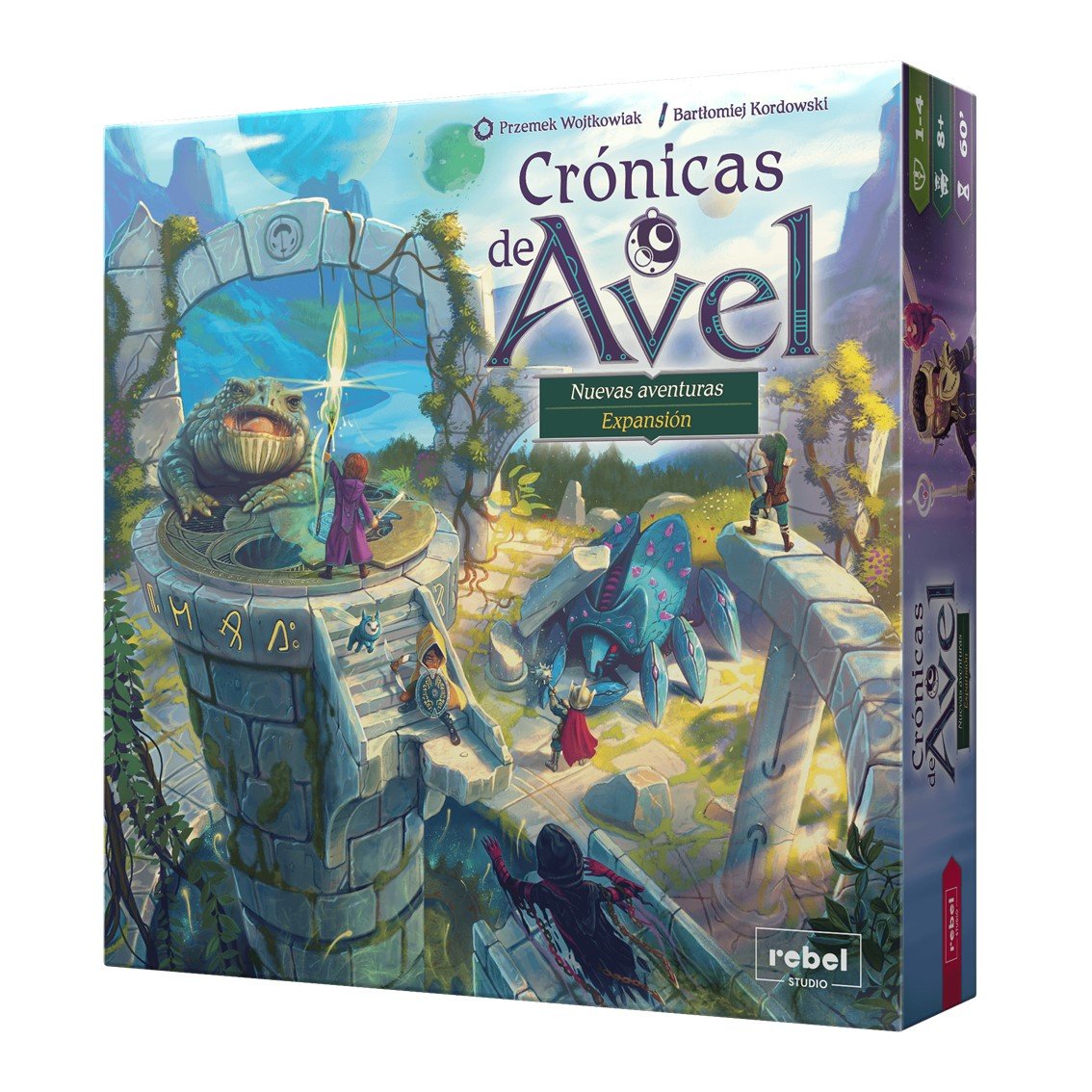 JUEGO DE MESA CRONICAS DE AVEL: NUEVAS AVENTURAS EDAD RECOMENDADA 8 AÑOS